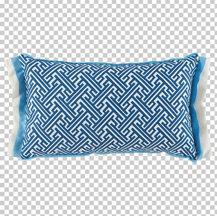 Cushion Throw Pillows Rectangle Turquoise PNG, Clipart, Blue, Cobalt, Cobalt Blue, Cushion, Flange Free PNG Download