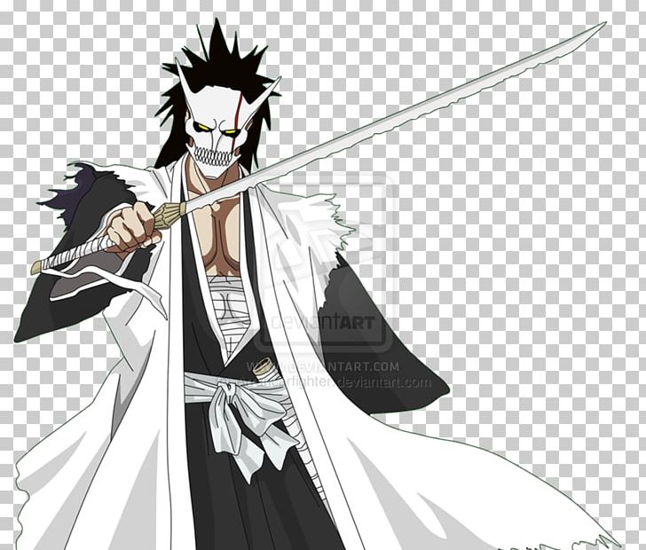 Kenpachi Zaraki Ichigo Kurosaki Byakuya Kuchiki Renji Abarai Bleach PNG, Clipart, Anime, Arrancar, Art, Artwork, Black Hair Free PNG Download