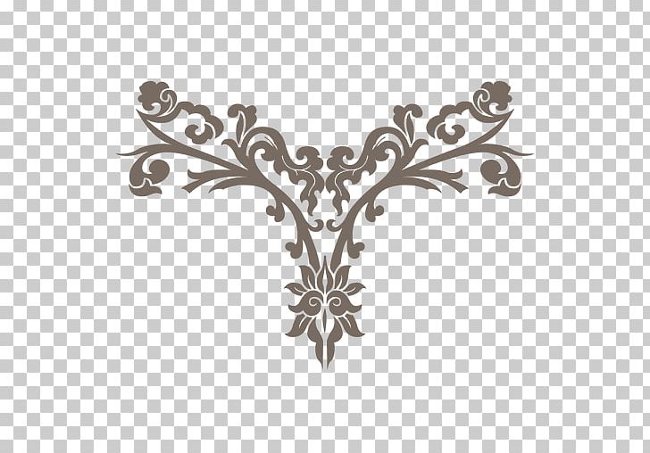 Ornament Motif PNG, Clipart, Art, Black And White, Branch, Computer Icons, Heraldry Free PNG Download