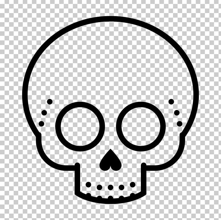 Skull Computer Icons Nose PNG, Clipart, Area, Black And White, Bone ...