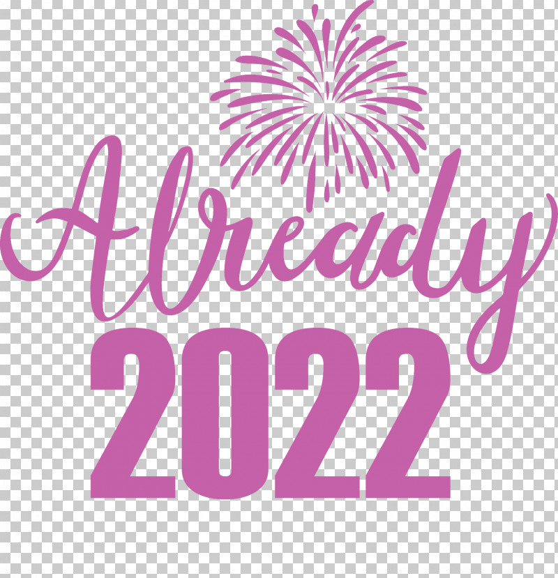 Already 2022 New Year 2022 New Year PNG, Clipart, Geometry, Lilac, Line, Logo, Mathematics Free PNG Download