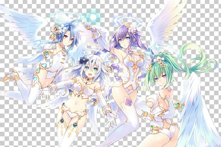 Cyberdimension Neptunia: 4 Goddesses Online Hyperdimension Neptunia Megadimension Neptunia VII PlayStation 4 Steam PNG, Clipart, Angel, Cg Artwork, Computer Wallpaper, Fictional Character, Multiplayer Video Game Free PNG Download