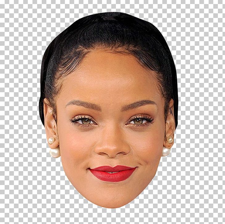 Rihanna Mask Face Celebrity Musician PNG, Clipart, Beauty, Beyonce, Black Hair, Brown Hair, Celebrity Free PNG Download