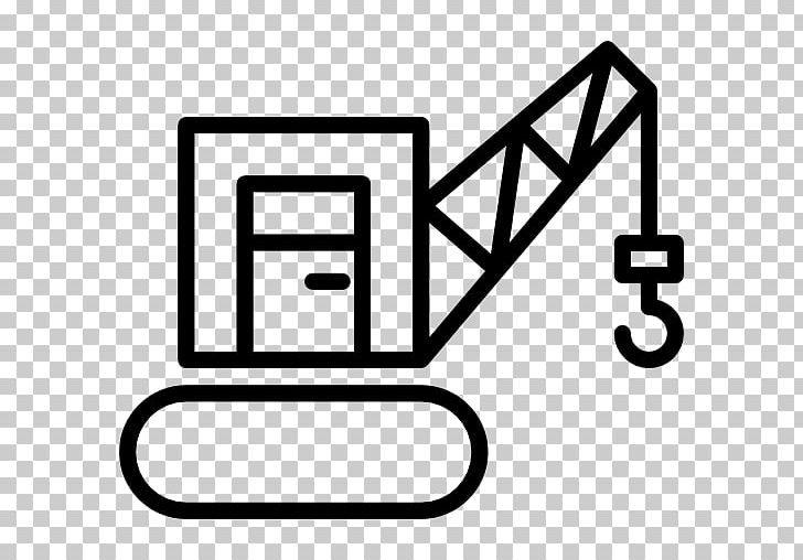 Crane Computer Icons Architectural Engineering Derrick PNG, Clipart, Angle, Architectural Engineering, Area, Black, Black And White Free PNG Download