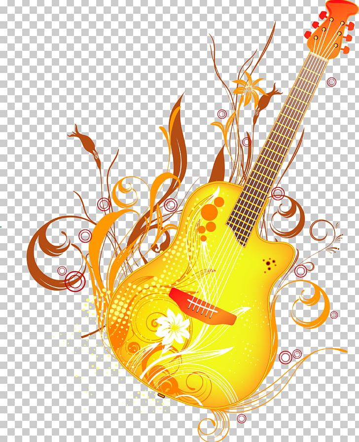 Guitar Graphic Design Illustration PNG, Clipart, Acoustic Guitar, Acoustic Guitars, Bass Guitar, Designer, Download Free PNG Download