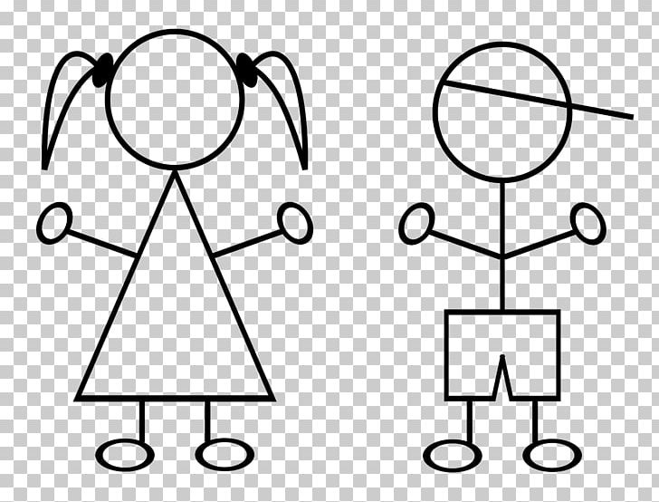 Stick Figure Child PNG, Clipart, Angle, Area, Black, Black And White, Boy Free PNG Download
