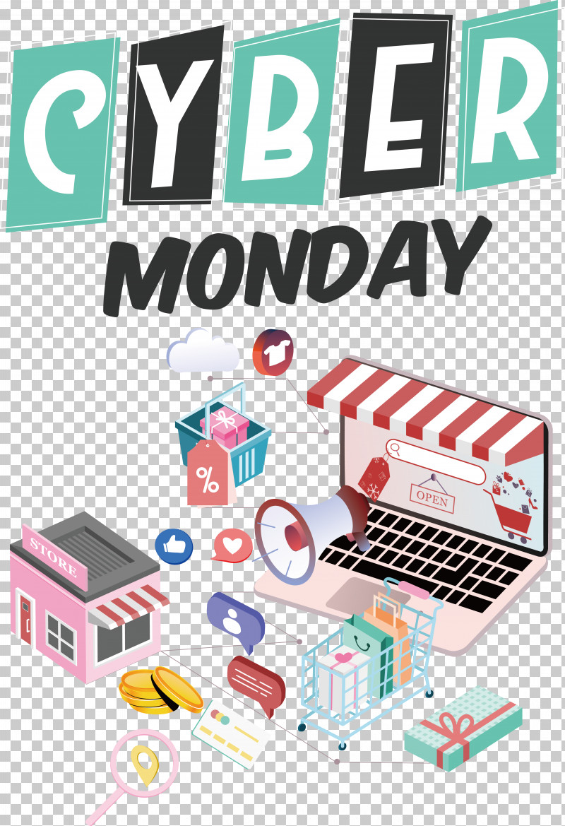 Cyber Monday PNG, Clipart, Cyber Monday, Discount, Sales, Special Offer Free PNG Download