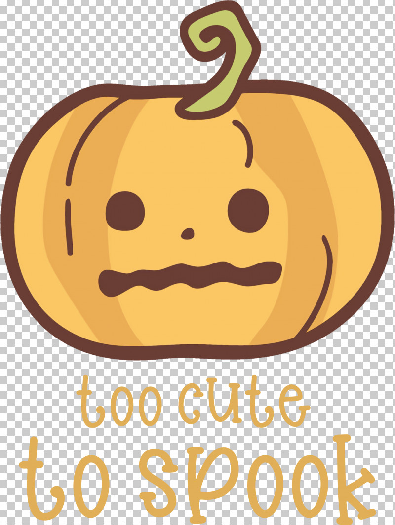 Halloween Too Cute To Spook Spook PNG, Clipart, Fruit, Geometry, Halloween, Happiness, Line Free PNG Download