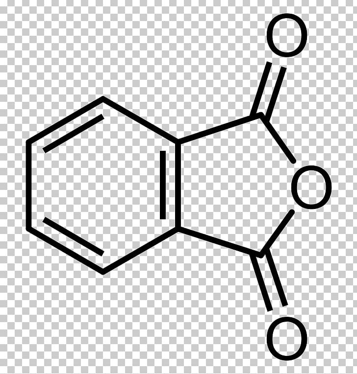 Phthalic Anhydride Organic Acid Anhydride Phthalic Acid Chemical Synthesis Curing PNG, Clipart, Angle, Area, Black, Black And White, Carbonyl Group Free PNG Download