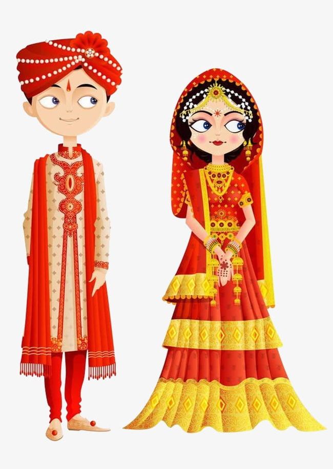 indian clipart wedding