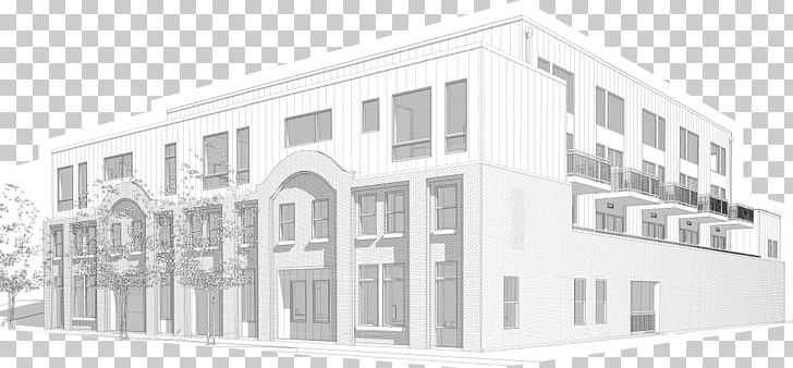 Architecture Commercial Building House PNG, Clipart, Angle, Apartment, Architecture, Black And White, Building Free PNG Download