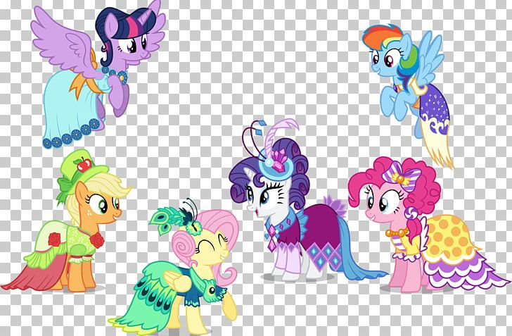 Pinkie Pie Rarity Twilight Sparkle Rainbow Dash Applejack PNG, Clipart, Cartoon, Dress, Equestria, Fictional Character, Fluttershy Free PNG Download