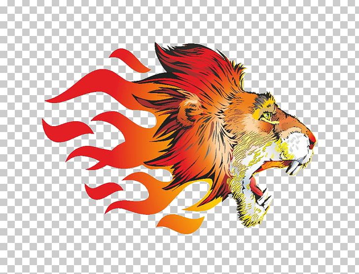 Lion Tiger Sticker Flame PNG, Clipart, Animals, Art, Bloody, Burn, Burned Paper Free PNG Download