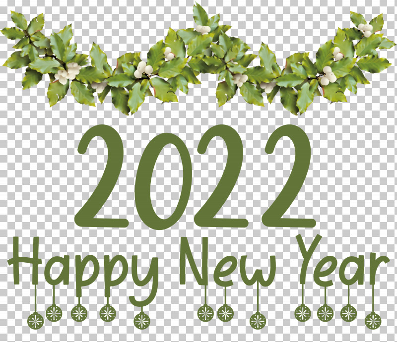 2022 Happy New Year 2022 New Year Happy New Year PNG, Clipart, Biology, Branching, Green, Happy New Year, Herbal Medicine Free PNG Download