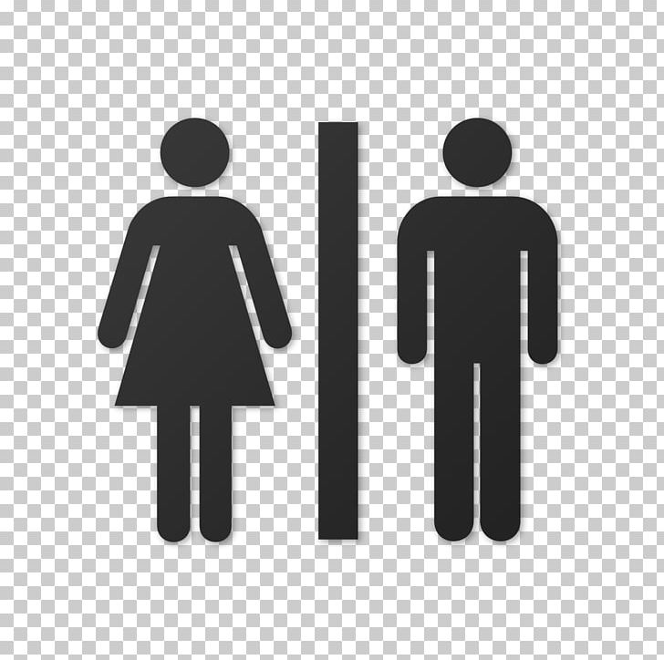 Unisex Public Toilet Bathroom Sign PNG, Clipart, Bathroom, Black And White, Brand, Female, Graphic Free PNG Download