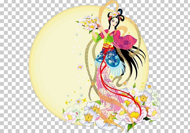 China Mid-Autumn Festival Chang'e 嫦娥奔月 PNG, Clipart,  Free PNG Download