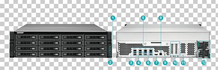 Computer Network Serial Attached SCSI QNAP TVS-EC2480U-SAS-RP R2 Serial ATA QNAP Systems PNG, Clipart, Bystander, Computer, Computer Network, Computer Servers, Diskless Node Free PNG Download