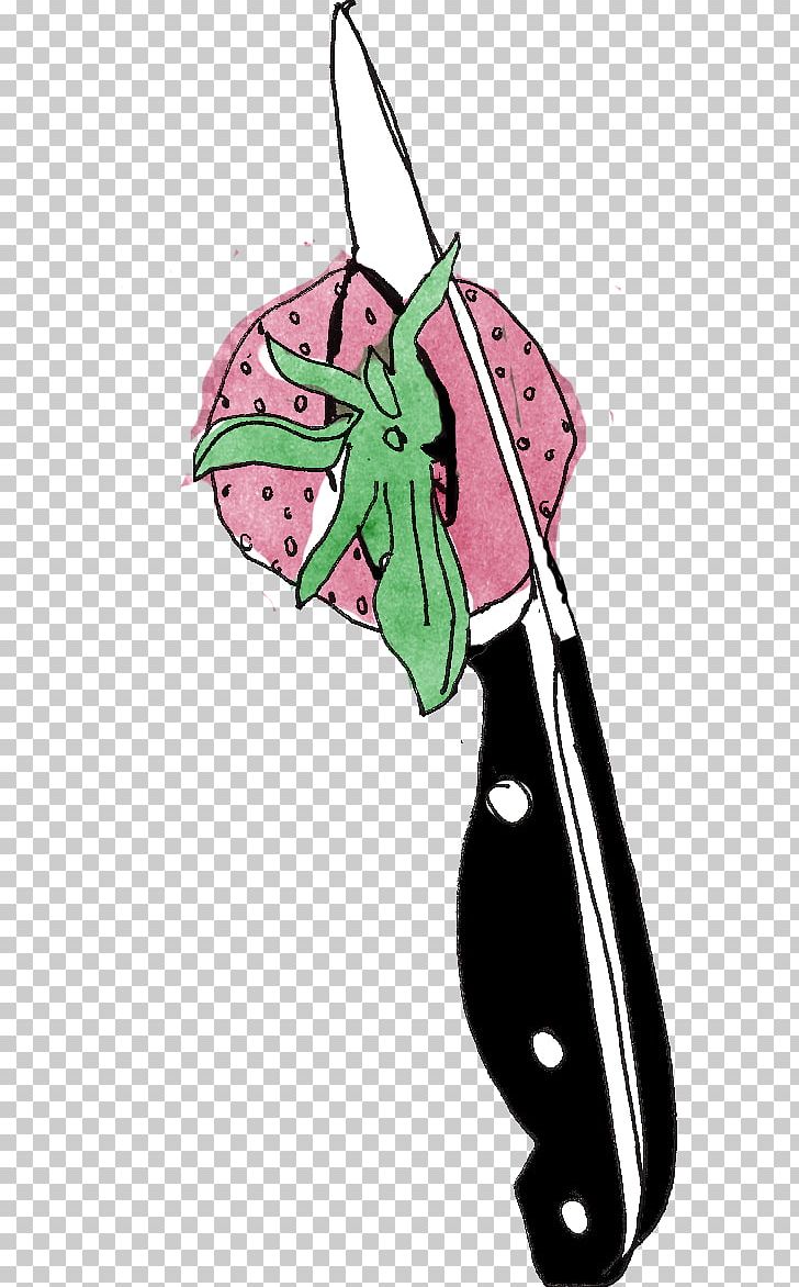 Strawberry Fashion Illustration PNG