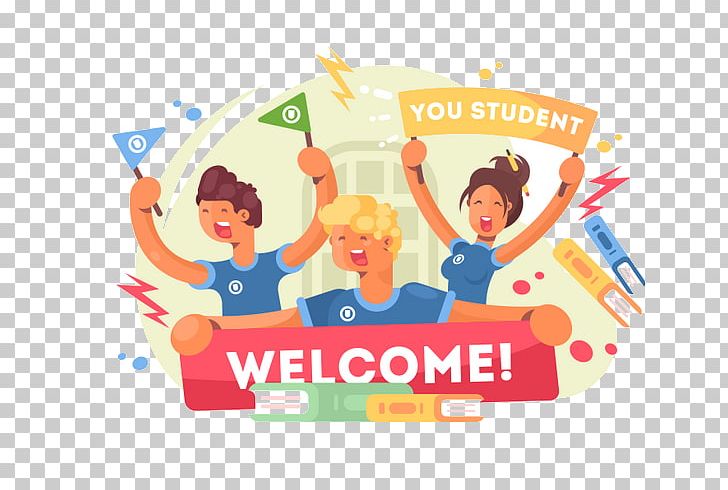 Student University Illustration PNG, Clipart, Area, Art, Brand, College, Flagged Free PNG Download