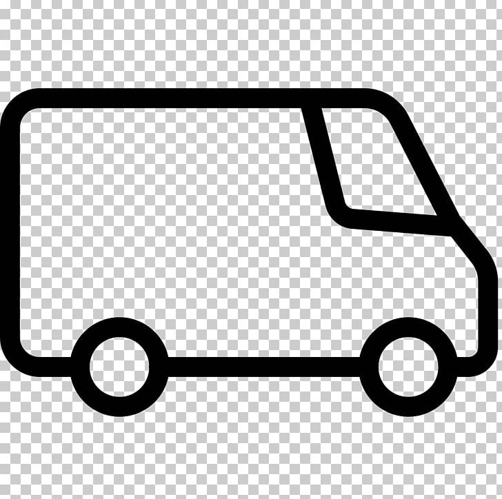 Van Car Pickup Truck Computer Icons PNG, Clipart, Angle, Area, Black, Black And White, Car Free PNG Download