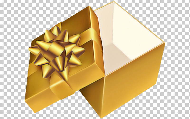 Yellow Gold Box Material Property Shipping Box PNG, Clipart, Box, Gift Wrapping, Gold, Material Property, Present Free PNG Download
