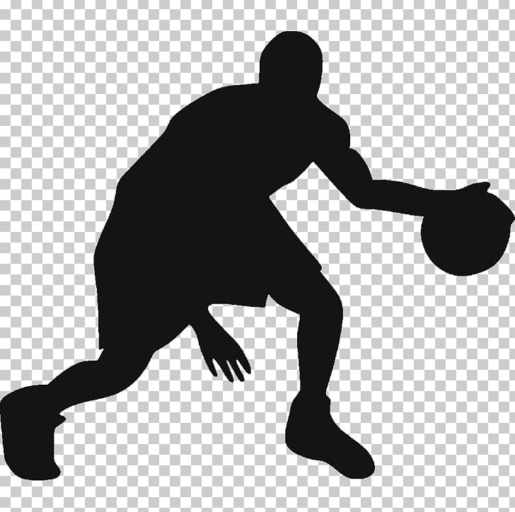 Basketball Player Graphics Silhouette PNG, Clipart, Arm, Basketball, Basketball Player, Black, Black And White Free PNG Download
