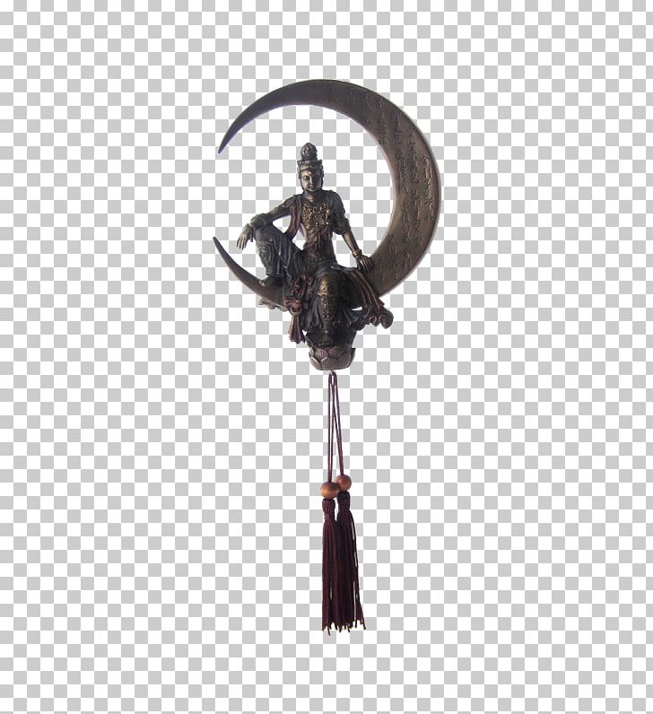 Bronze Sculpture PNG, Clipart, Bronze, Bronze Sculpture, Figurine, Hanging Moon, Metal Free PNG Download