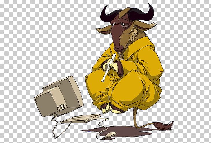 GNU/Linux Naming Controversy GNU Project GNU Savannah Free Software Foundation PNG, Clipart, Azamat, Cartoon, Cattle Like Mammal, Compiler, Cowboy Free PNG Download