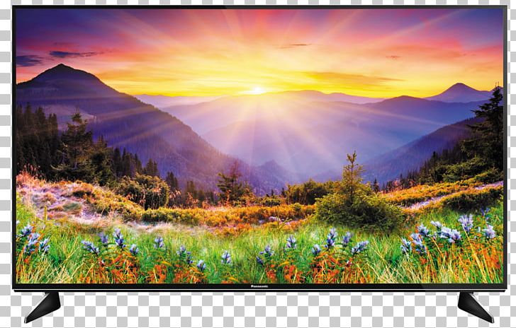 MacBook Pro Panasonic LED-backlit LCD Ultra-high-definition Television 4K Resolution PNG, Clipart, 4k Resolution, Computer Wallpaper, Dawn, Display Device, Grass Free PNG Download
