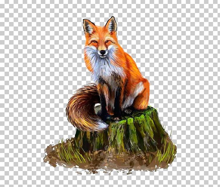 Red Fox Drawing Painting PNG, Clipart, Art, Carnivoran, Dog Like Mammal, Drawing, Fauna Free PNG Download