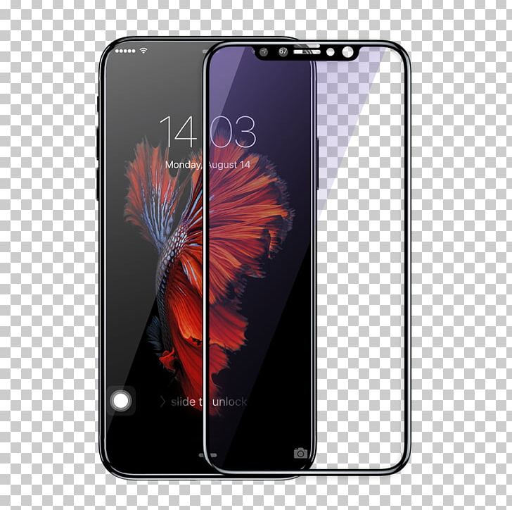 IPhone X IPhone 6S Apple IPhone 7 Plus Screen Protectors Tempered Glass PNG, Clipart, Apple, Electronics, Gadget, Iphone 6, Mobi Free PNG Download