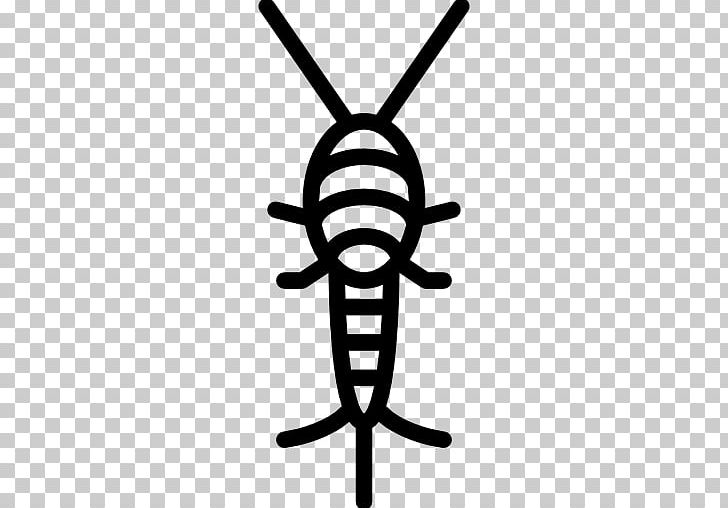 Pest Insect Silverfish Computer Icons PNG, Clipart, Animals, Black And White, Caterpillar, Computer Icons, Encapsulated Postscript Free PNG Download