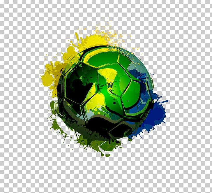 Brazil Football FIFA World Cup Ink PNG, Clipart, Ball, Bright, Circle, Color, Colorful Vector Free PNG Download