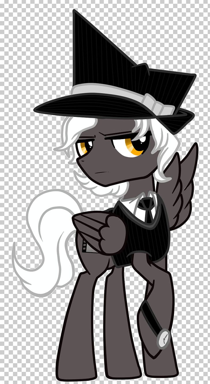 Cat Horse Pony Cartoon Legendary Creature PNG, Clipart, Animals, Black, Black And White, Black M, Carnivoran Free PNG Download