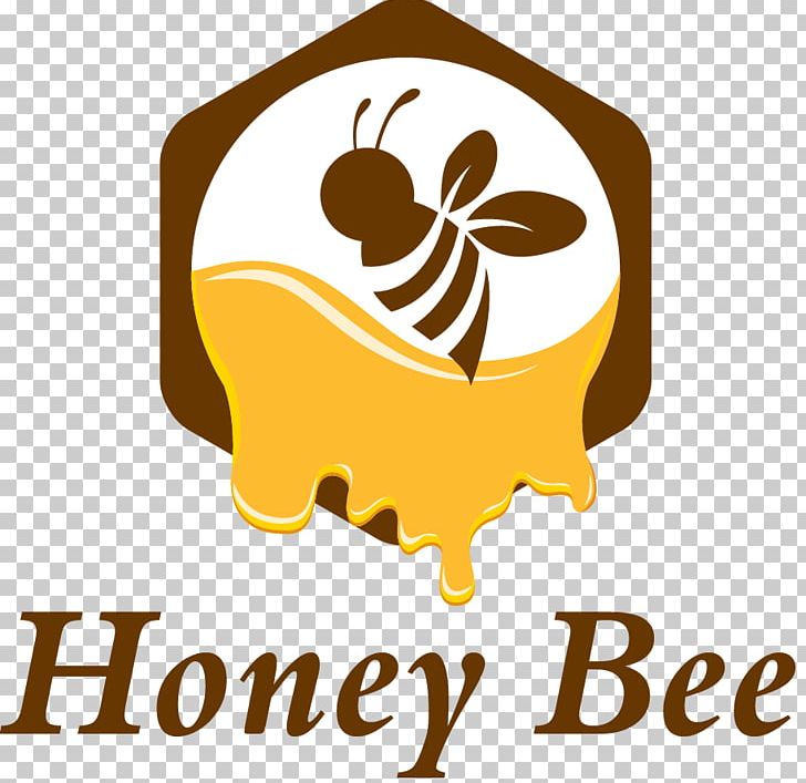 Honey Bee Honey Bee Logo Breakfast PNG, Clipart, Area, Artwork, Bee, Bee Brood, Beehive Free PNG Download