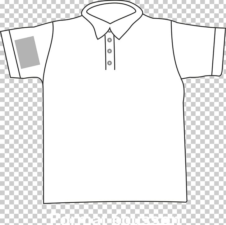 T-shirt Polo Shirt Collar Outerwear PNG, Clipart, Angle, Area, Black, Black And White, Brand Free PNG Download