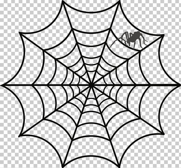 Spider Web Drawing Spider-Man PNG, Clipart, Area, Black And White, Circle, Download, Drawing Free PNG Download