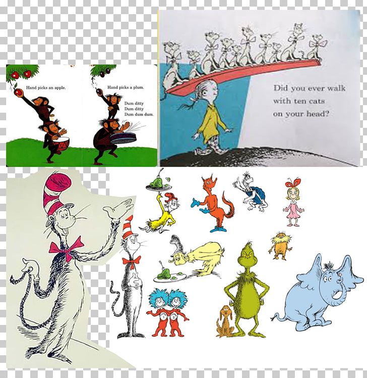 The Cat In The Hat Green Eggs And Ham Horton Grinch Hop On Pop PNG, Clipart, Animal Figure, Area, Art, Artwork, Cartoon Free PNG Download