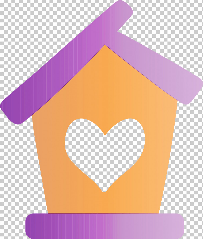 Purple Heart Font PNG, Clipart, Bird House, Heart, Paint, Purple, Watercolor Free PNG Download