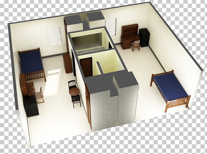 House Dormitory Apartment Student Bedroom PNG, Clipart, Angle, Bathroom, Building, Desk, Dorm Free PNG Download