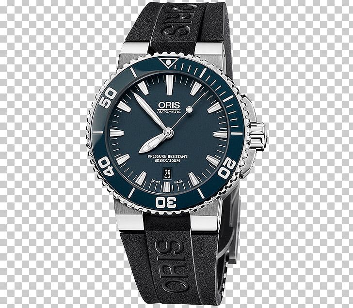 Oris Aquis Date Automatic Automatic Watch Diving Watch PNG