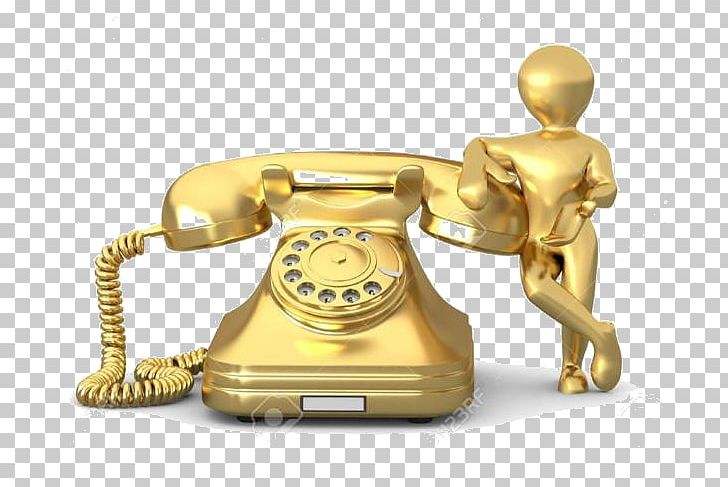 Stock Photography Telephone PNG, Clipart, 3 D, Brass, Depositphotos, Material, Metal Free PNG Download