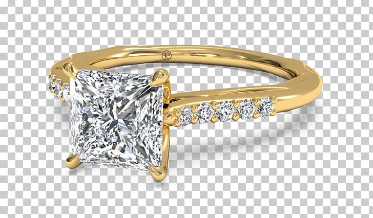 Diamond Engagement Ring Białe Złoto PNG, Clipart, Baguette, Bling Bling, Blingbling, Body Jewellery, Body Jewelry Free PNG Download