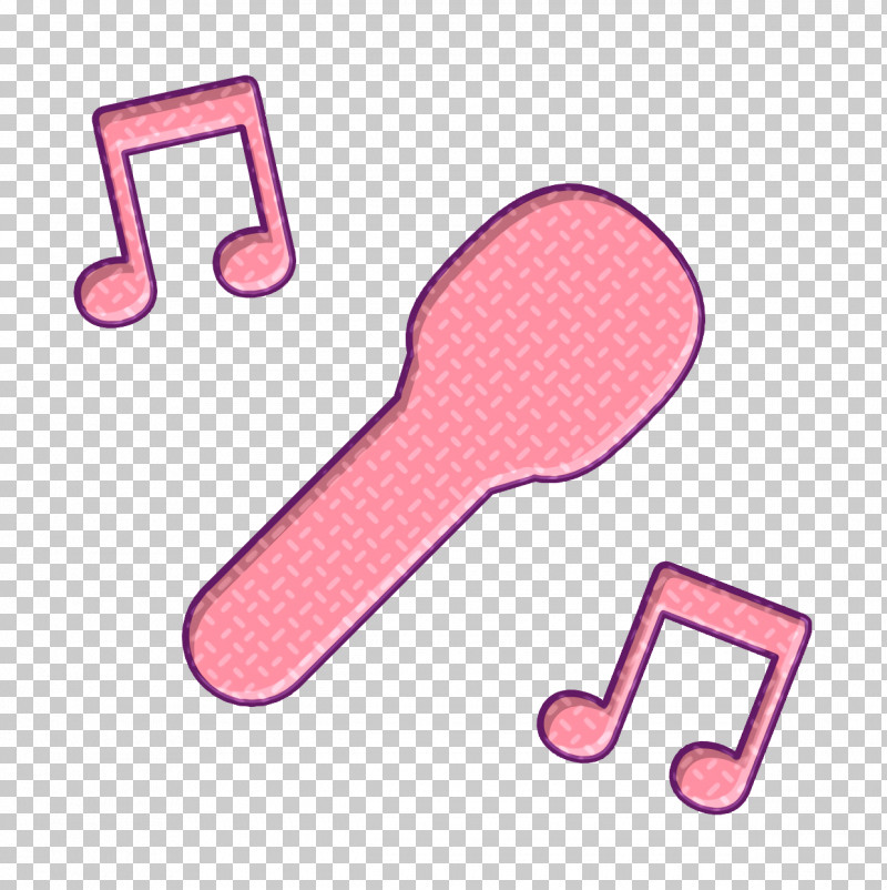 Night Party Icon Sing Icon Karaoke Icon PNG, Clipart, Karaoke Icon, Line, Material Property, Night Party Icon, Pink Free PNG Download