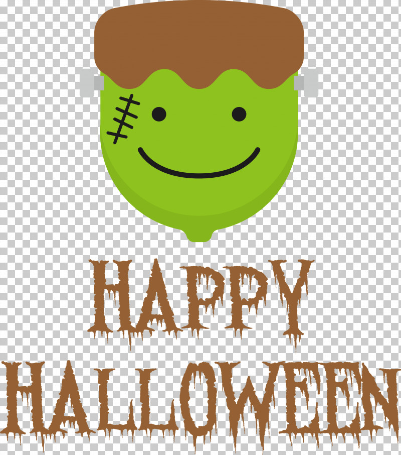 Happy Halloween PNG, Clipart, Behavior, Biology, Cartoon, Green, Happiness Free PNG Download