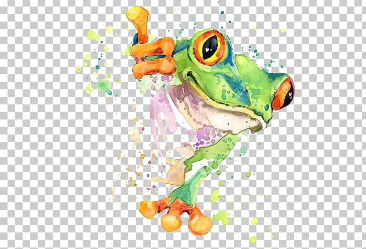 Watercolor Painting Drawing Frog PNG, Clipart, Amphibian, Art, Drawing, Frog, Funny Frog Free PNG Download