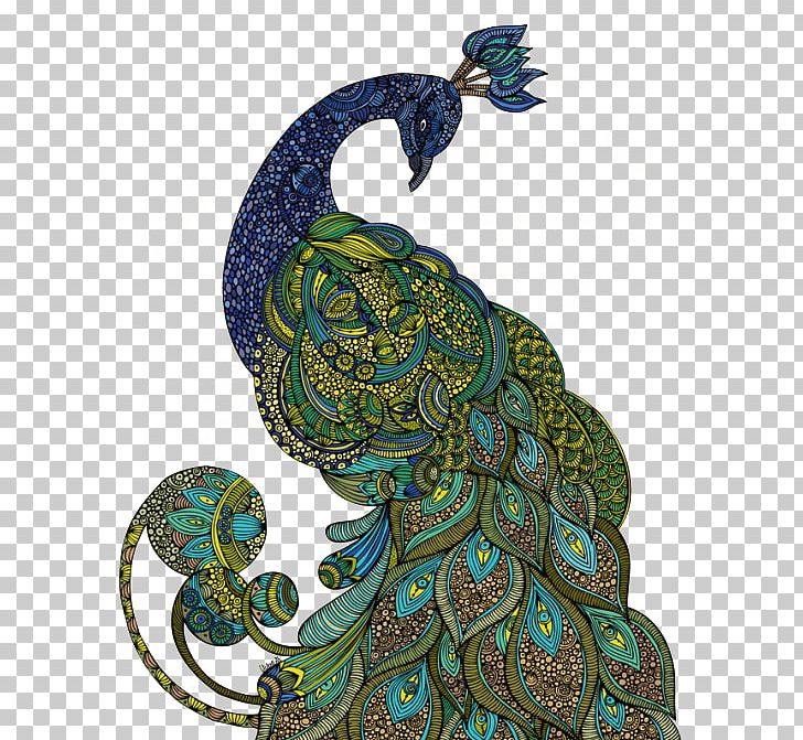 Asiatic Peafowl Drawing Printmaking Illustration PNG, Clipart, Animals, Art, Asiatic Peafowl, Blue, Blue Background Free PNG Download