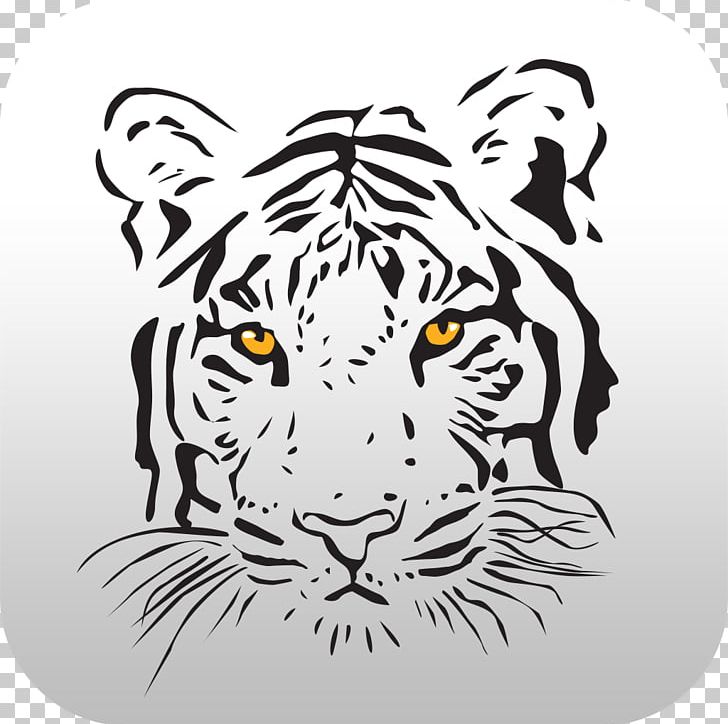 White Tiger Abziehtattoo Felidae PNG, Clipart, Animals, App, Art, Big Cats, Black Free PNG Download