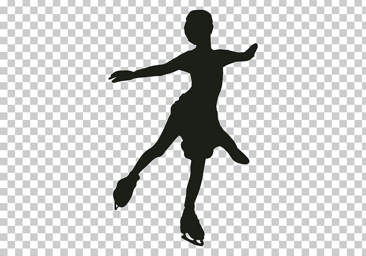 Ice Skating Silhouette Figure Skating Roller Skating PNG, Clipart, Animals, Arm, Balance, Ballet Dancer, Black Free PNG Download