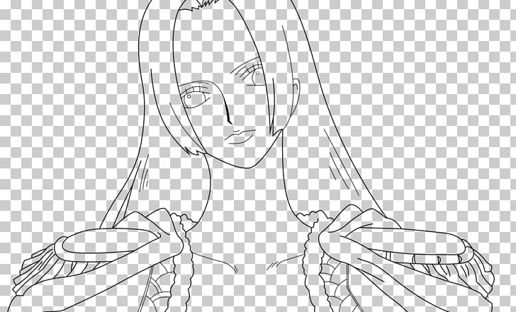 Line Art Boa Hancock Drawing Sketch PNG, Clipart, Angle, Anime, Arm, Artwork, Black And White Free PNG Download